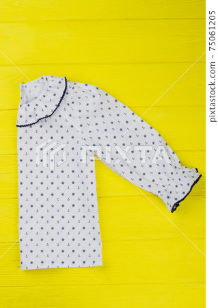 Beautiful blouse with sailor pattern 75061205