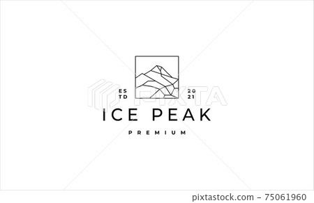 ice peak mount stone mountain adventure icepeak...-插圖素材