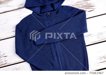 Casual wear hooded knitted sweater. Casual wear hooded knitted sweater. 75061967