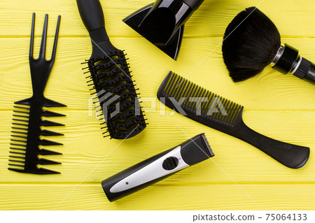 Set of hairdresser tools. Set of hairdresser tools. 75064133