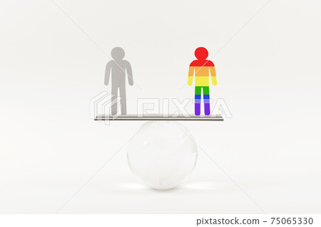 Zero Discrimination Day. Gender equality concept. 75065330