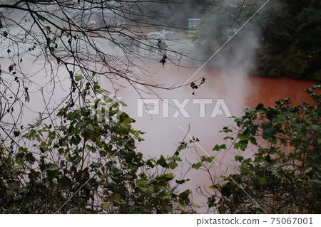 Blood pond hell _ Beppu Blood pond hell _ Beppu 75067001