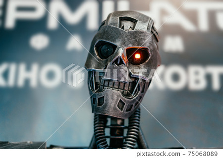 Kiev, Ukraine - June 2, 2019: Kiev Comic Con, the annual fandom festival in Kiev, Ukraine. Comic Con Festival. Cosplayers in costumes their favourite superheroes. Cosplay Marvel, Avengers, Anime, DC Kiev, Ukraine - June 2, 2019: Kiev Comic Con, the annual fandom festival in Kiev, Ukraine. Comic Con Festival. Cosplayers in costumes their favourite superheroes. Cosplay Marvel, Avengers, Anime, DC 75068089