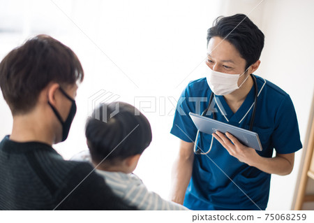 Image of pediatrician / child hospital to mask 75068259