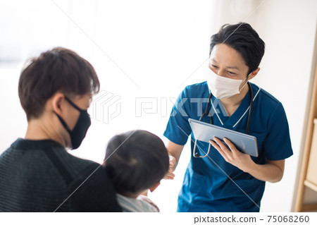 Image of pediatrician / child hospital to mask 75068260