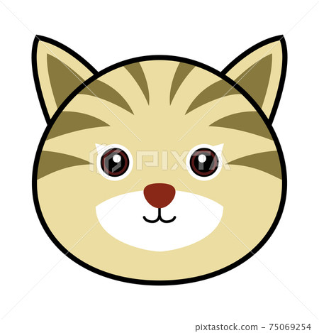 Cute Cat Vector. Cute Cat Vector. 75069254