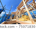 Newly built house on a sunny day 75071830