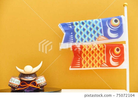 Children's day and carp streamer Children's day and carp streamer 75072104