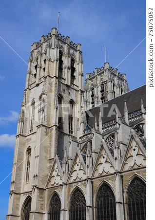 Cityscape of Brussels, Belgium 75075052