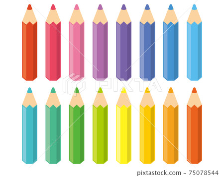 Colour Pencils Stock Illustrations – 5,747 Colour Pencils Stock