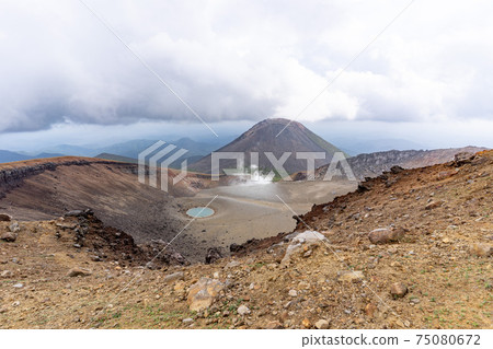 Mt. Akanake mountain peak 75080672