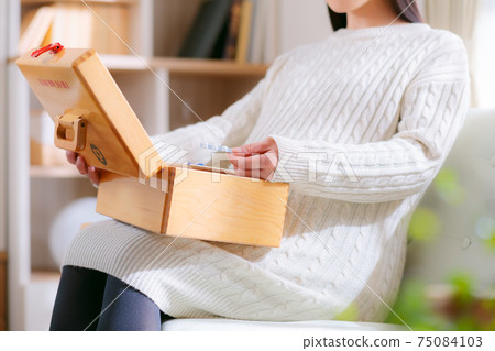 孕婦服藥的藥盒 75084103
