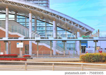 東靜岡站前交通不暢的風景 75085935