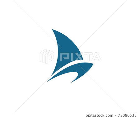 Sailing boat logo Sailing boat logo 75086533