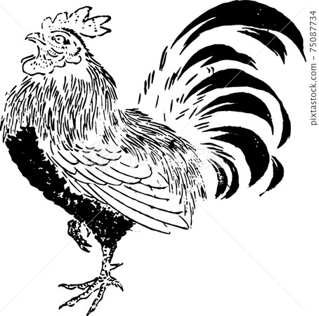 Dignified rooster Dignified rooster 75087734