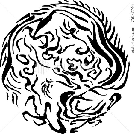 變形龍冠2-插圖素材 [75087746] - PIXTA圖庫