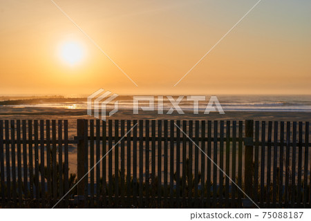 Fukushima Prefecture Iwaki Yotsukura Tsunami Evacuation Sign 75088187