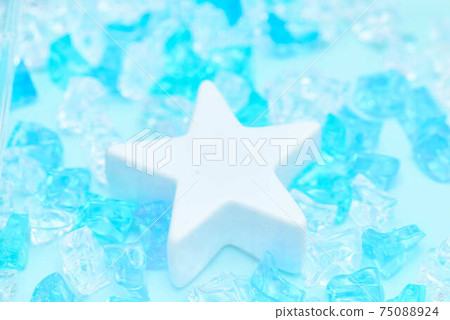 Image of underwater with plastic stone 75088924