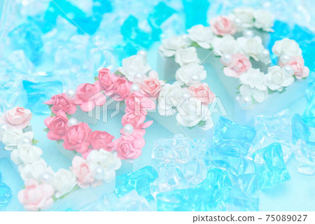 Image of underwater with plastic stone 75089027
