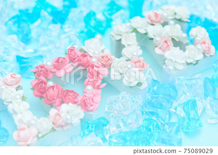 Image of underwater with plastic stone 75089029