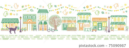 Busy cityscape 75090987