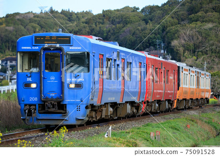 Kiha 200 series rapid "Sea Side Liner" (JR Kyushu) 75091528