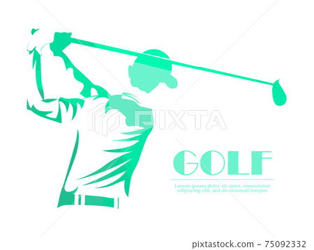 Golf logo. Vector Golf logo. Vector 75092332