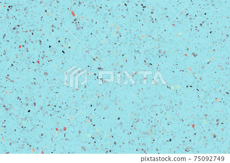 Terrazzo floor seamless pattern background. Terrazzo floor seamless pattern background. 75092749