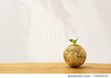 全球變暖環境問題生態形象 75092835