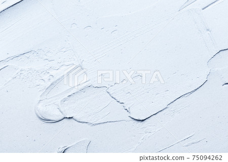 Texture of blue cosmetic clay. 75094262