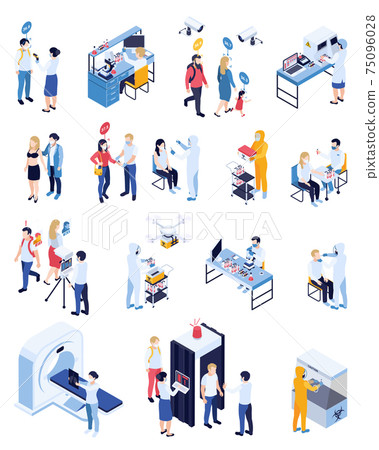 Medical Testing Isometric Set 75096028