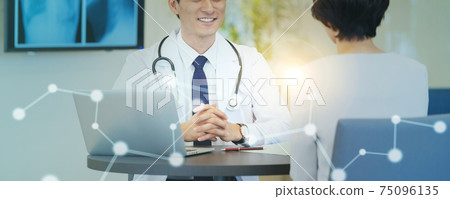 Doctor's Examination Hospital Medical Digital Technology Image 75096135