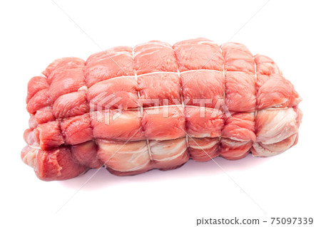 Fresh Roast of Veal. High quality photo. 75097339