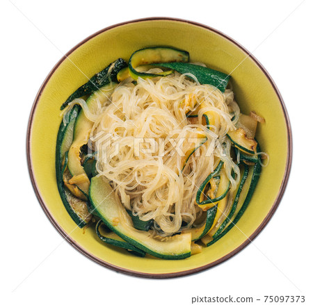 Noodle with mixed Vegetables. High quality photo. Noodle with mixed Vegetables. High quality photo. 75097373