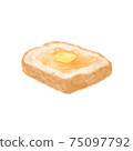 Honey butter toast 75097792