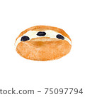 Rum raisin cream sandwich French bread 75097794