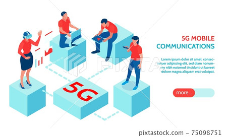5g Internet Banner 5g Internet Banner 75098751