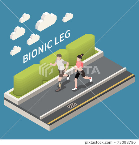 Bionic Leg Jogging Composition Bionic Leg Jogging Composition 75098780
