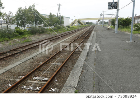 Hidaka Main Line Life-Death Boundary Mukawa Station JR Mukawa Station Hidaka Main Line End Station Survival Section 75098924