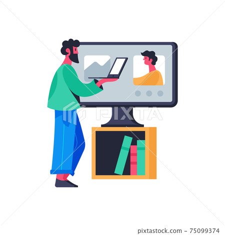 Call Tutor Flat Composition 75099374