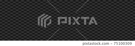 Black hexagonal texture abstract technology background Black hexagonal texture abstract technology background 75100309