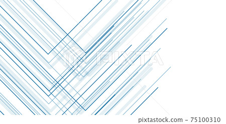 Blue minimal lines abstract futuristic tech background Blue minimal lines abstract futuristic tech background 75100310