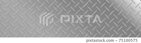 Abstract grey metallic grooved texture background 75100575