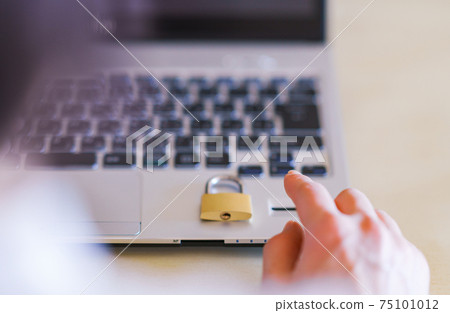 指紋認證生物認證登錄[安全圖像] 75101012