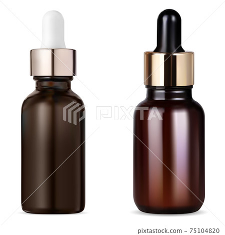 Tincture bottle. Cosmetic serum dropper essential Tincture bottle. Cosmetic serum dropper essential 75104820