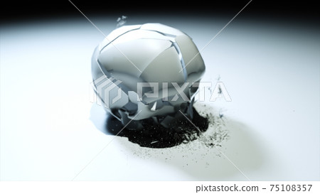 3d rendered illustration of Human Skull Destruction 3d rendered illustration of Human Skull Destruction 75108357