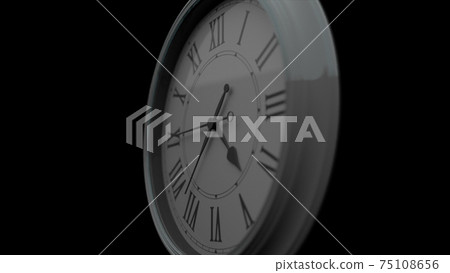 3d rendered illustration of time 75108656
