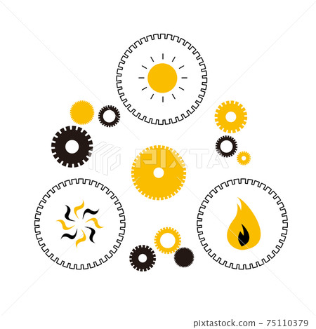 SDGs: Image illustration of Goal 7 "Energy for everyone and clean". 75110379