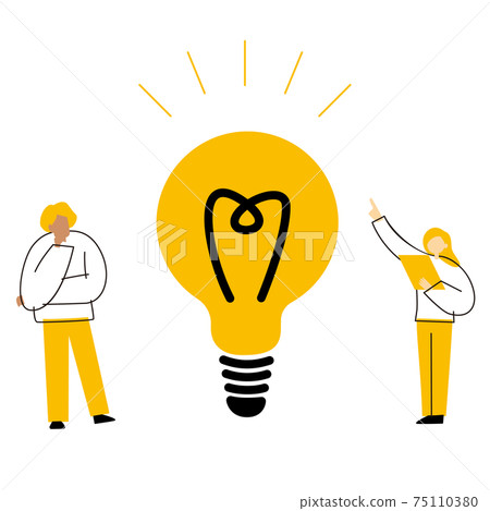 SDGs: Image illustration of Goal 7 "Energy for everyone and clean". 75110380