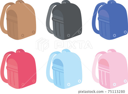 6 colors of school bags 75113280